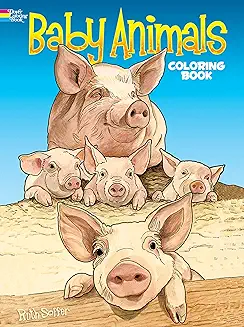 Baby Animals Coloring Book by Ruth Soffer