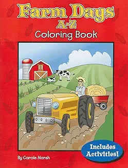 FarmDaysAtoZColoringBookByCaroleMarsh