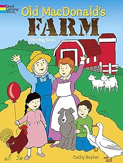 Old MacDonaldsFarm Coloring Book by Kathy Beylon