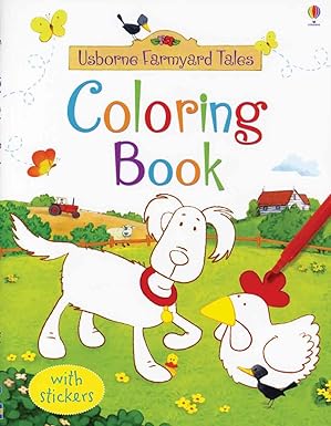UsborneFarmTalesStickColoringBookbyStephenCartwright